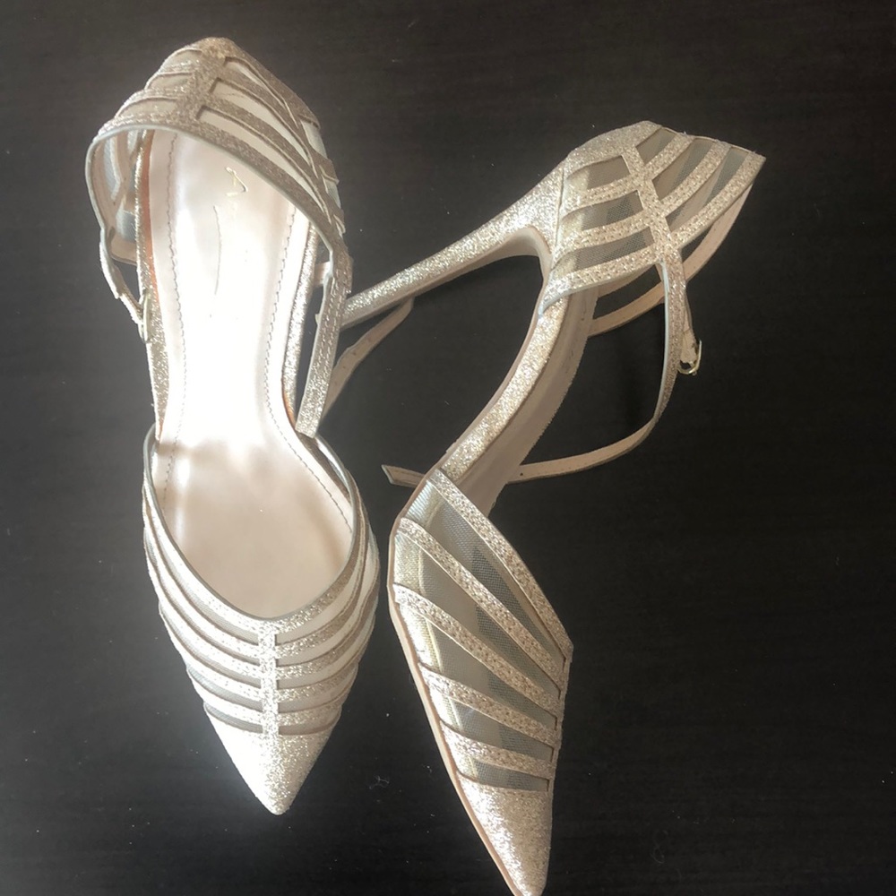 Gold heels
